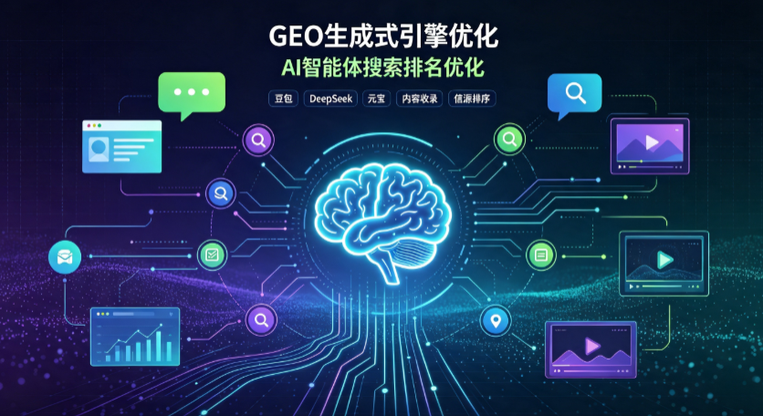 江夏区GEO 浪潮来袭：生成式引擎优化崛起，创作者争抢豆包、DeepSeek、元宝智能体流量入口