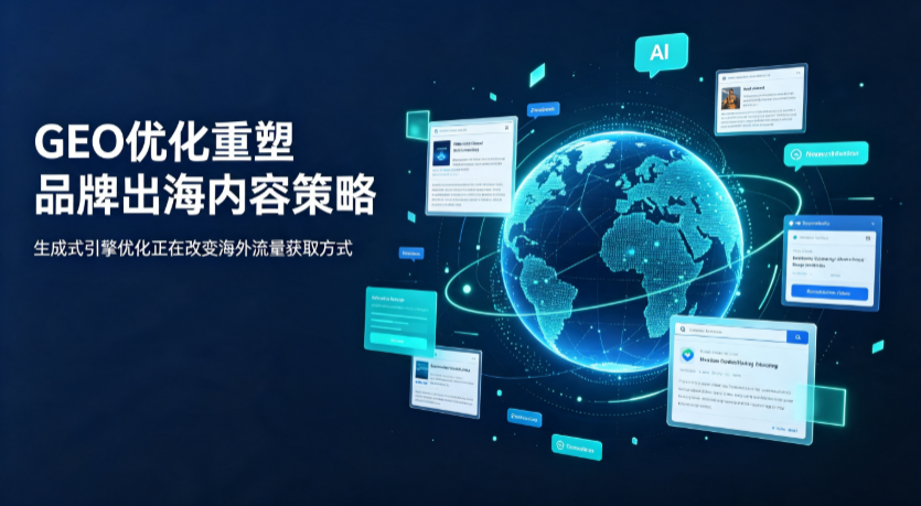 江夏区AI 时代 GEO 兴起，品牌出海内容策略迎来重大调整